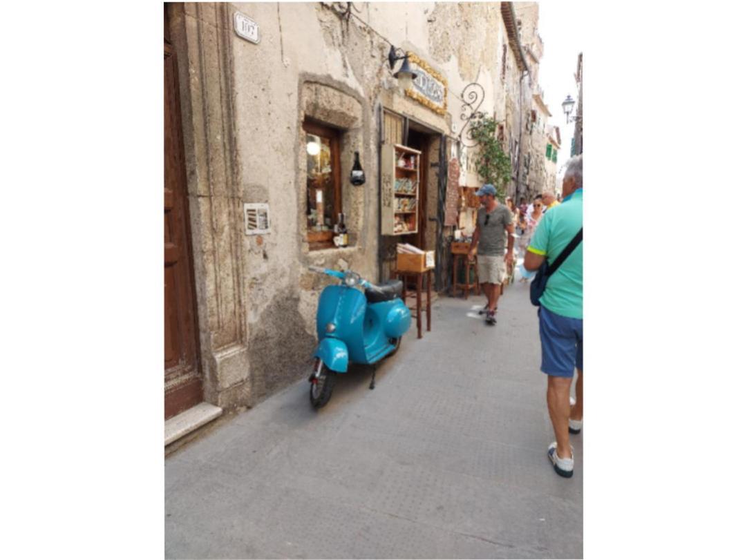 La Casa Romantica Nel Ghetto Pitigliano Eksteriør billede