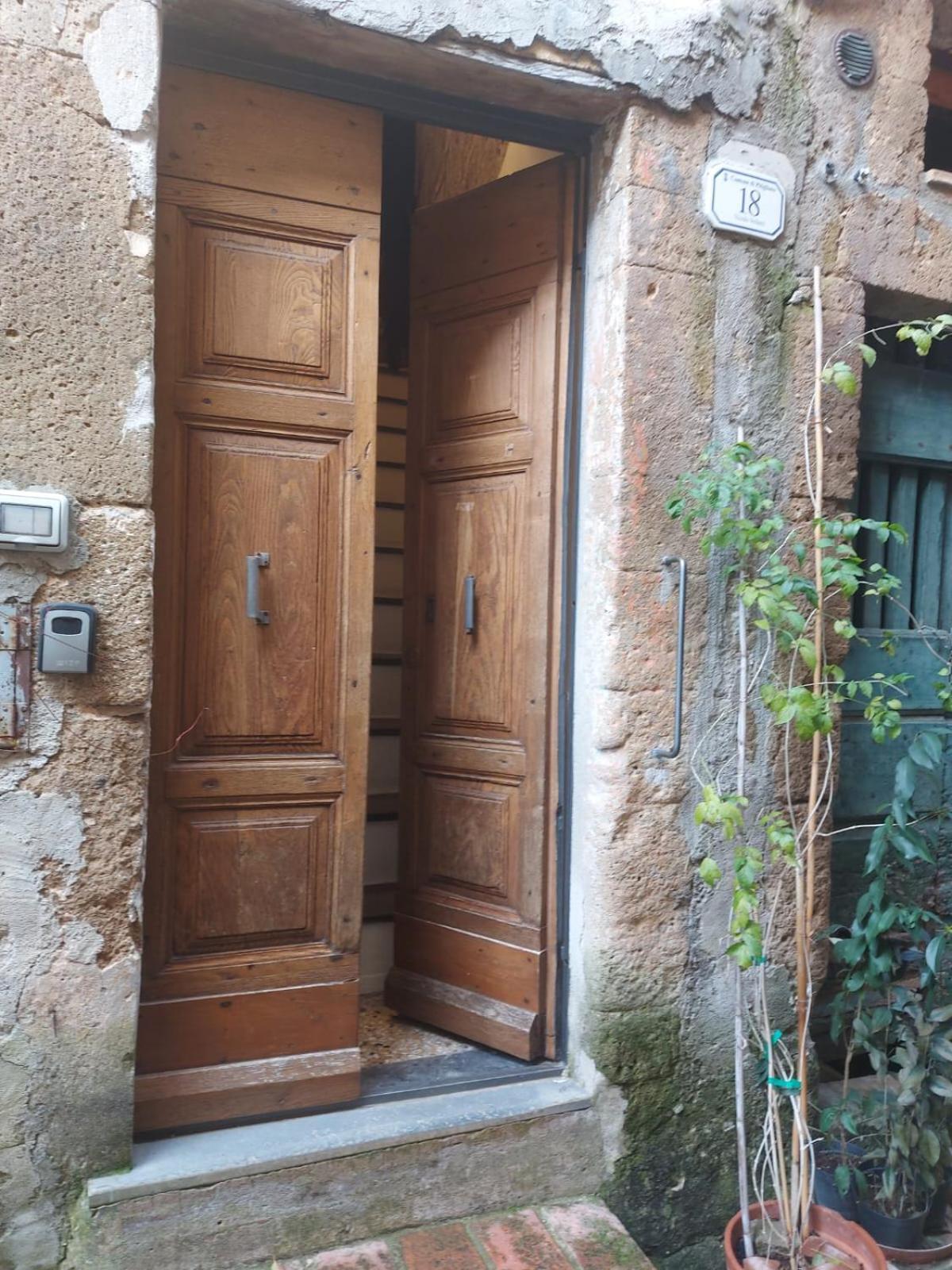 La Casa Romantica Nel Ghetto Pitigliano Eksteriør billede