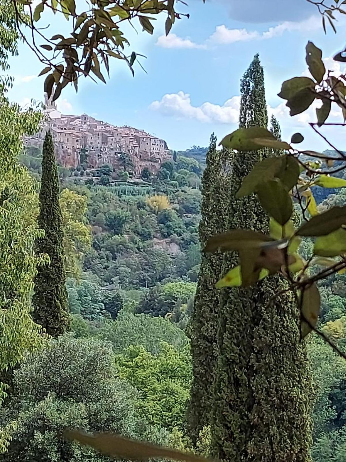 La Casa Romantica Nel Ghetto Pitigliano Eksteriør billede