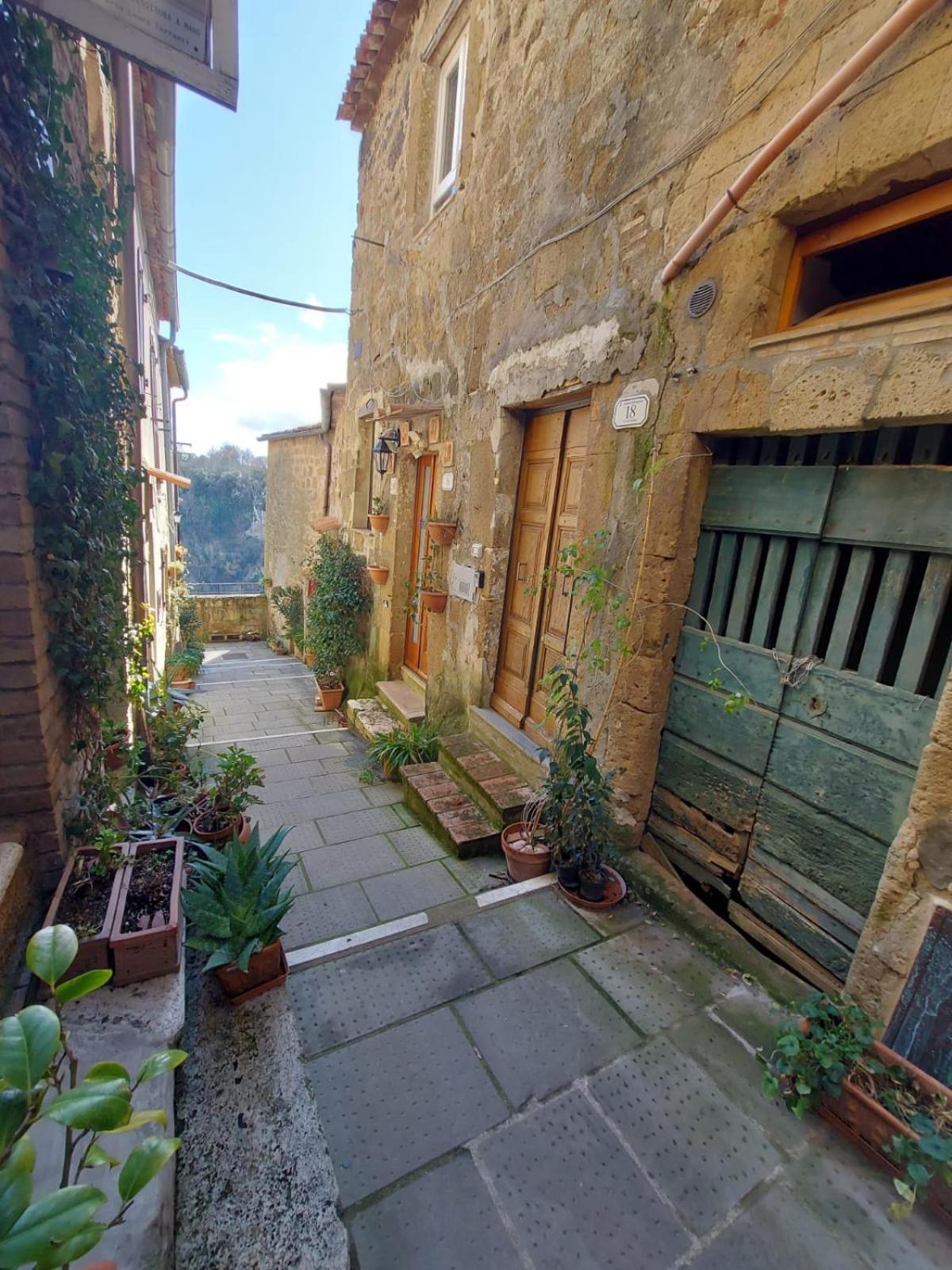 La Casa Romantica Nel Ghetto Pitigliano Eksteriør billede